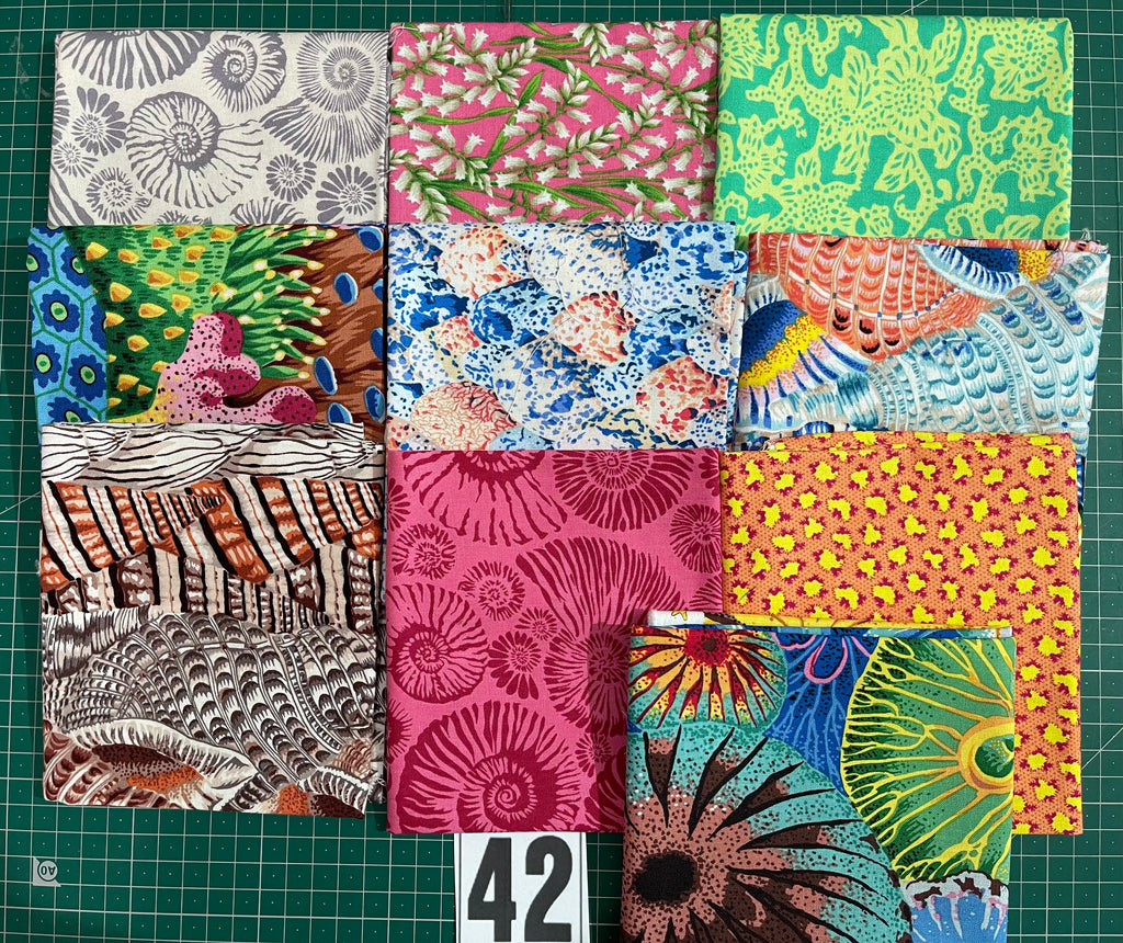 Kaffe Fassett Collective Collection Fat Quarter Bundle - 10 Metric Fat Quarters