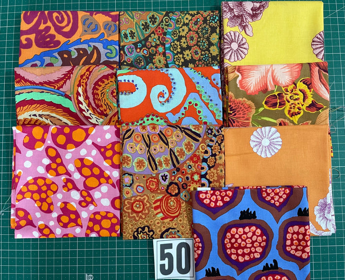 Kaffe Fassett Collective Collection Fat Quarter Bundle - 10 Metric Fat Quarters