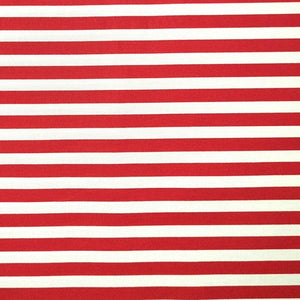 Stripes RED.Priced per 25cm.