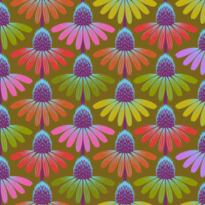 Echinacea Glow AUTUMN by Anna Maria Horner PWAH149.Priced per 25cm