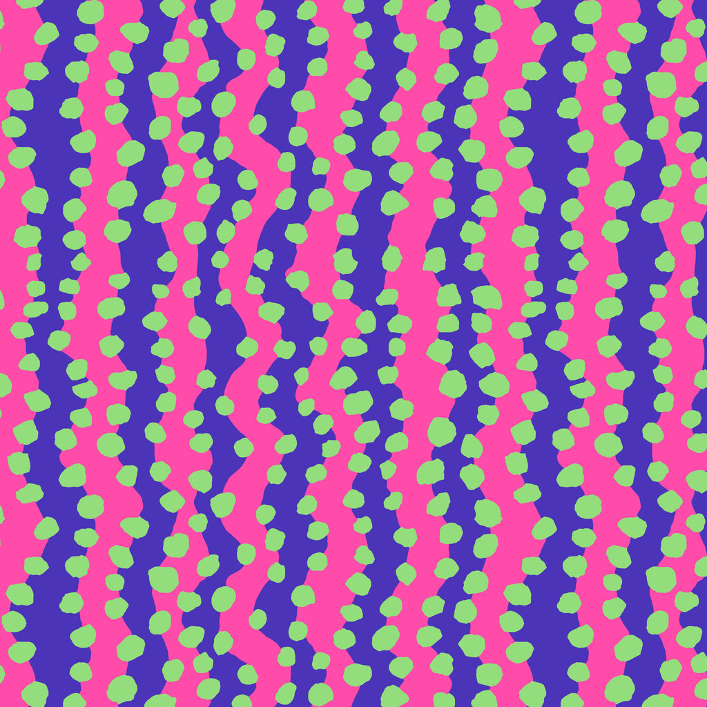 KFC Bubble Stripe PINK PWBM082.*LAST CHANCE Priced per 25cm