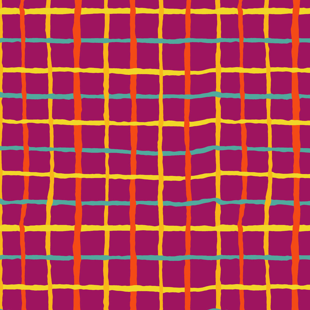 KFC Grid MAGENTA PWBM105 Aug 2026 Priced per 25cm