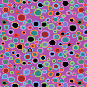 KFC Bubbles PLUM PWGP015 ARCHIVES.Priced per 25cm