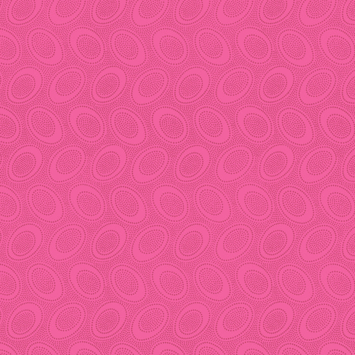 KFC Aboriginal Dot SHOCKING  PWGP71.Priced per 25cm