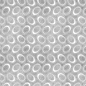 KFC Aboriginal Dot WHITE PWGP071 Aug 2026 Priced per 25cm