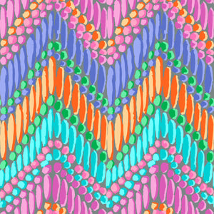 KFC Beaded Curtain GREY PWGP191.*LAST CHANCE Priced per 25cm