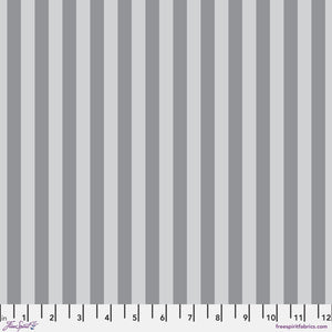 *Pre Order GRAYWORK TRUE COLORS PWTP069.FOG Tent Stripe.Priced per 25cm - Due Oct/Nov