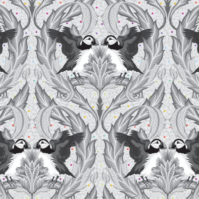 *Pre Order - GRAYWORK PWTP260.WHISPER Huffin and Puffin Priced per 25cm - Due Oct/Nov