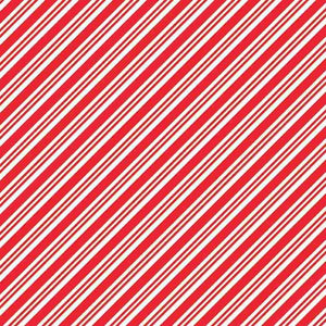 Marcus Fabrics NAUGHTY ELVES Candy Stripe RED R590348D.Priced per 25 Cm.