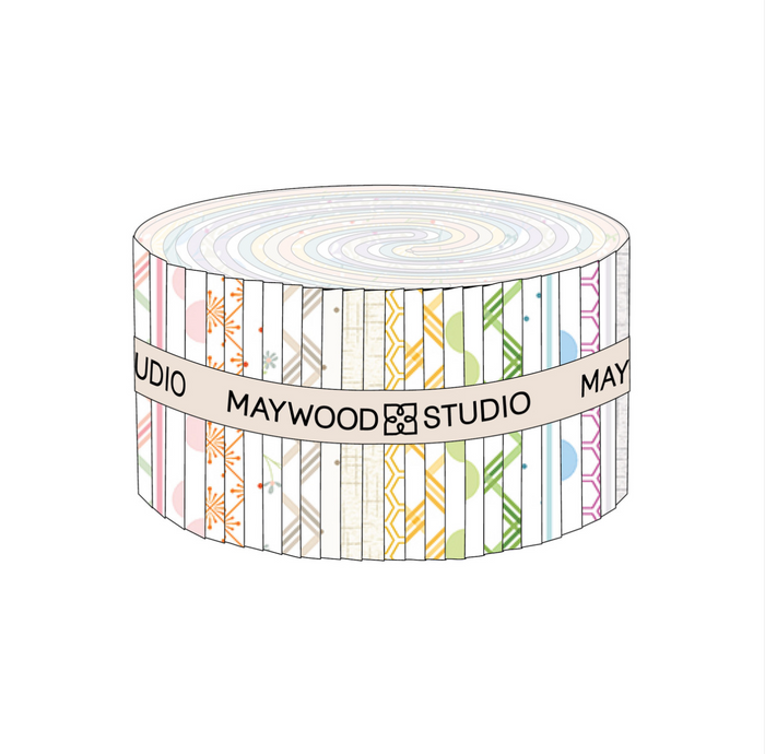 ^Maywood Studio KimberBell Basics LULLABY Strips (Jelly Roll)