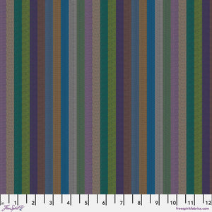 *Pre Order Kaffe Fassett WOVEN STRIPES WSGP002.MULTI  Narrow Stripe.Priced per 25cm - due March/April 2025