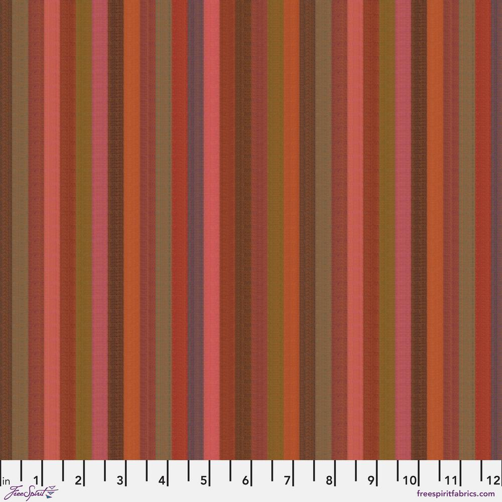 *Pre Order Kaffe WSGP002.TOMATO  Narrow Stripe.Priced per 25cm - due March/April 2025