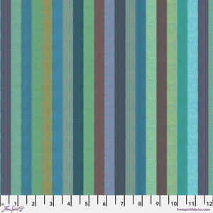 *Pre Order Kaffe WSGP003.AZURE Broad Stripe.Priced per 25cm - due March/April 2025