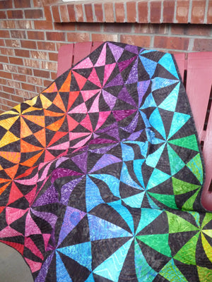 Prism Parkway Quilt Pattern: Paper Pattern