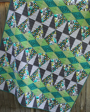 Euclid Avenue Quilt Pattern: Paper Pattern