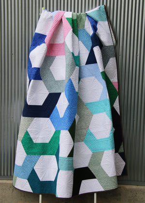 Wynkoop Court Quilt Pattern: Paper Pattern
