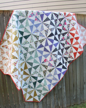 Prism Parkway Quilt Pattern: Paper Pattern