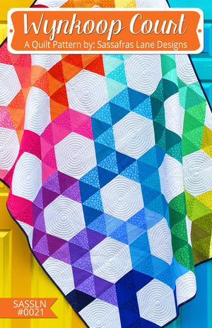 Wynkoop Court Quilt Pattern: Paper Pattern