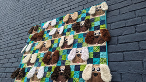 Puppy Kisses Quilt Pattern: Paper Pattern