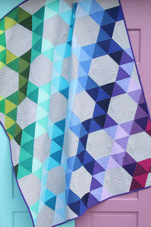 Wynkoop Court Quilt Pattern: Paper Pattern