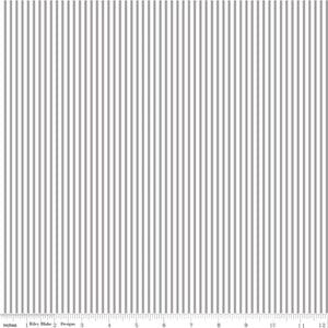 A piece of fabric featuring a silver stripe pattern on a white background, indicating a metallic finish.