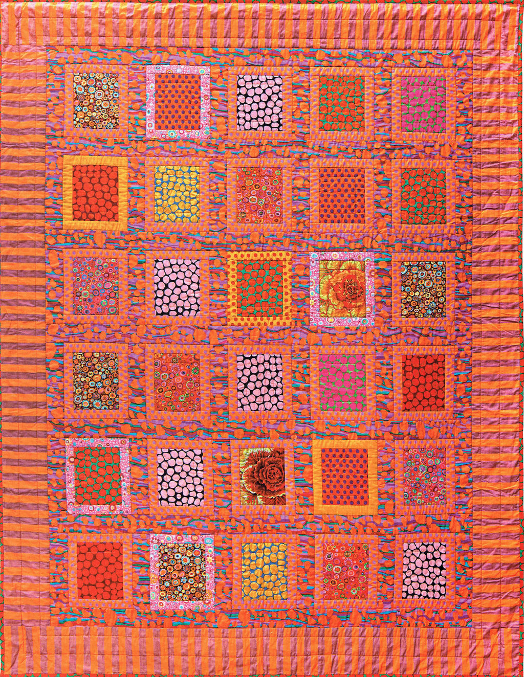 *KFC FABRIC PACK Peach Sunset - Quilts in an English Village