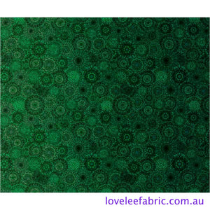 Jewelscape KALEIDOSCOPE MEDALLION OMBRE FOREST 28979 F.Priced per 25cm.