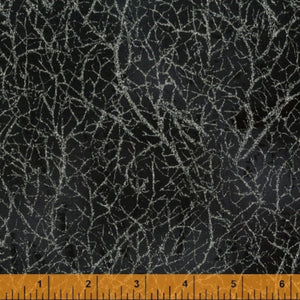Windham Diamond Dust Metallic Texture BLACK 51394-39 Priced per 25cm.