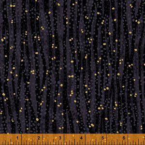 DEWDROP by Whistler Studios 52495M-17 Lava Cotton / metallic embellished.Priced per 25cm