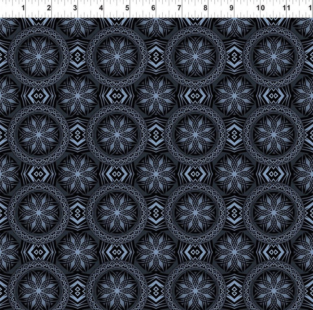 Dragons by Jason Yenter 7DRG-2, Grey Emblems Blue Fury.Priced per 25 Cm.