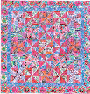 *KFC FABRIC PACK Cotton Candy Pinwheels - Quilts in an English Village