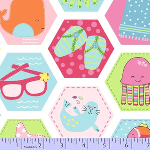 Chasing Waves by Red Brolly 9742-0126.Priced per 25cm