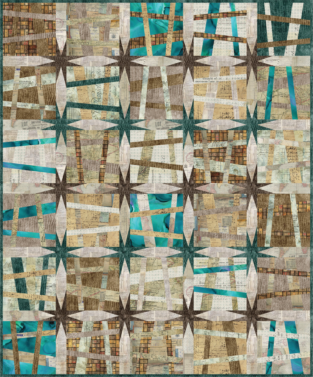 *+HASHBROWNS FOR BREAKFAST Quilt Kit Designed with TIM HOLTZ fabric