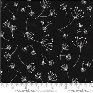 Quotation by Zen Chic - M173014.Ink - Priced per 25cm.