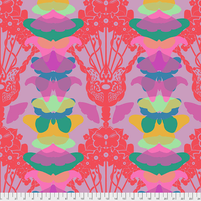 Hindsight - Ghost Nouveau - Lilac by Anna Maria Horner PWAH142.Priced per 25cm