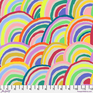 KFC Rainbows GREY PWGP190 Feb 2022.Priced per 25cm