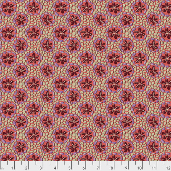 Land Art by Odile Bailloeul Stone Flowers - Rose PWOB024.Priced per 25cm