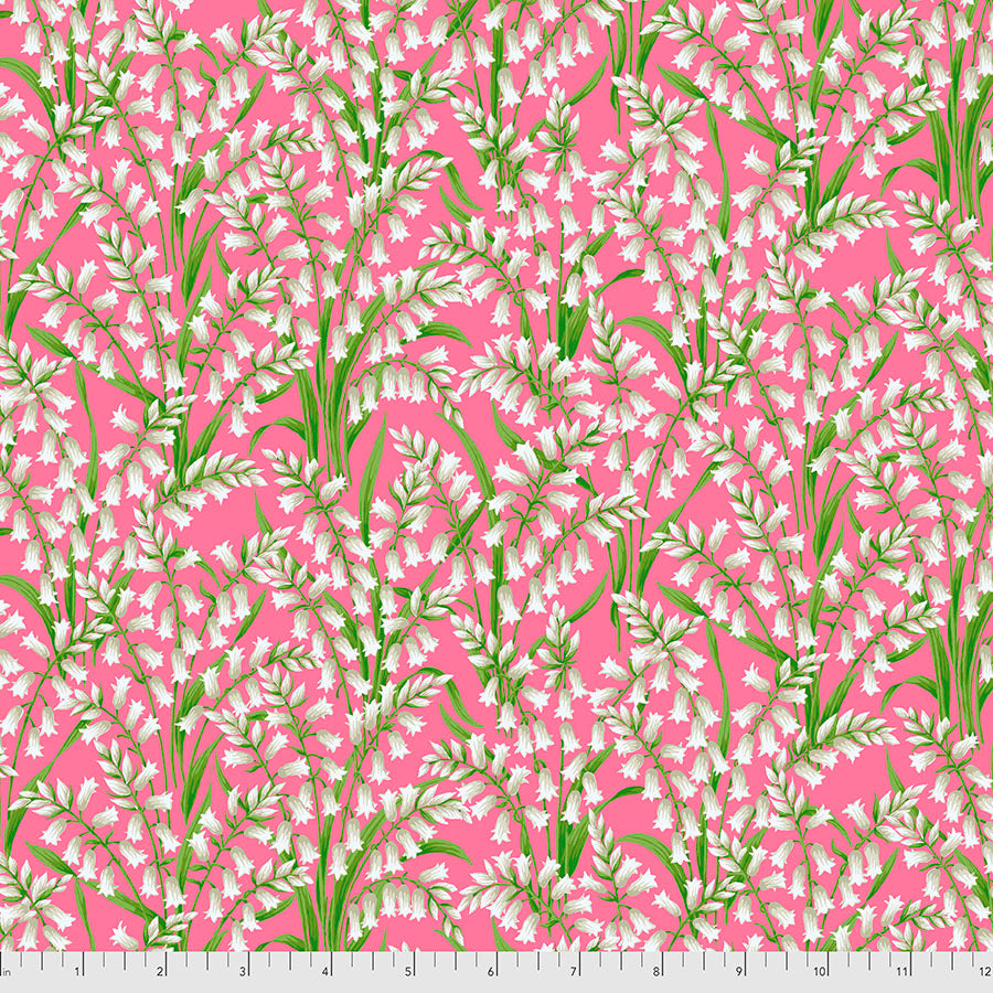 SECRET STREAM by Philip Jacobs - Little Bluebells PINK PWSL099.Priced per 25cm