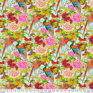 TEMPLE GARDEN  by Philip Jacobs Pheasants and Butterflies  - PWSL120.MULTI.Priced per 25cm