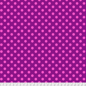 Tula Pink True Colors - Pom Poms - FOXGLOVE  PWTP118 - Priced per 25cm