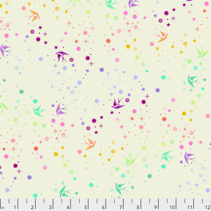 True Colors Fairy Dust COTTON CANDY PWTP133 by Tula Pink.Priced per 25cm