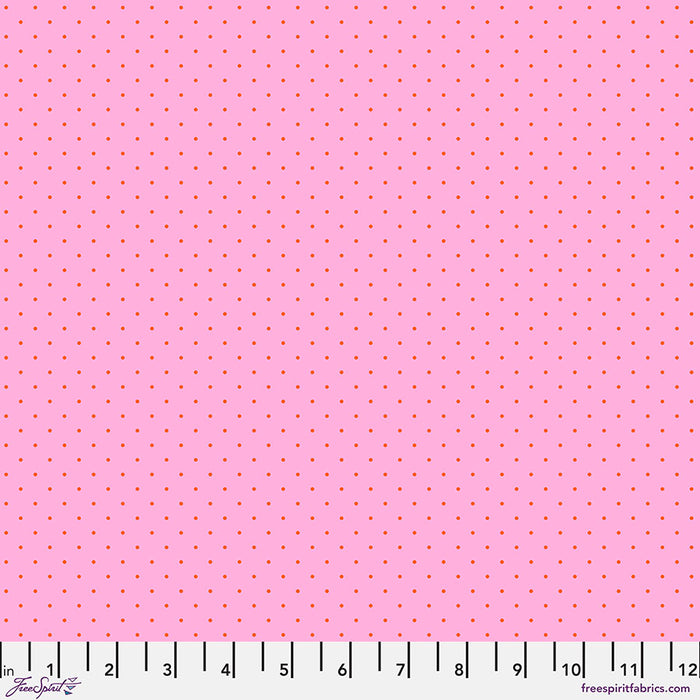 Tiny Dots & Stripes by Tula Pink - DOTS CANDY - PWTP185. Priced per 25cm