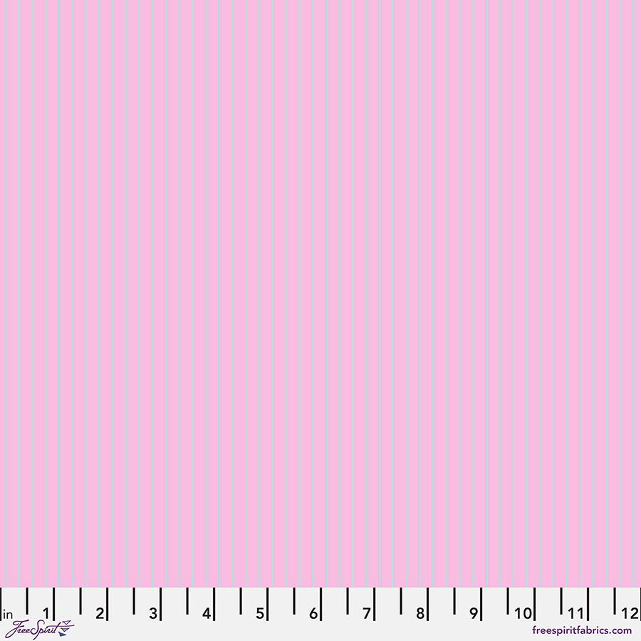 Tiny Dots & Stripes by Tula Pink - STRIPES PETAL - PWTP186. Priced per 25cm
