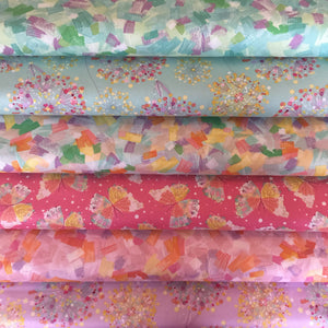 CONFETTI BLOSSOMS  26234H SEAFOAM.Priced per 25cm