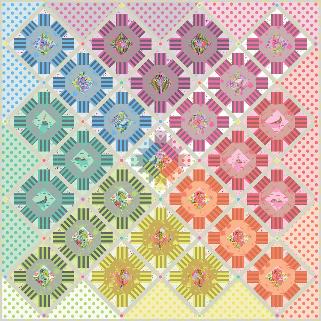 *+Everglow - Star Cluster Quilt Kit IN STOCK TULA PINK