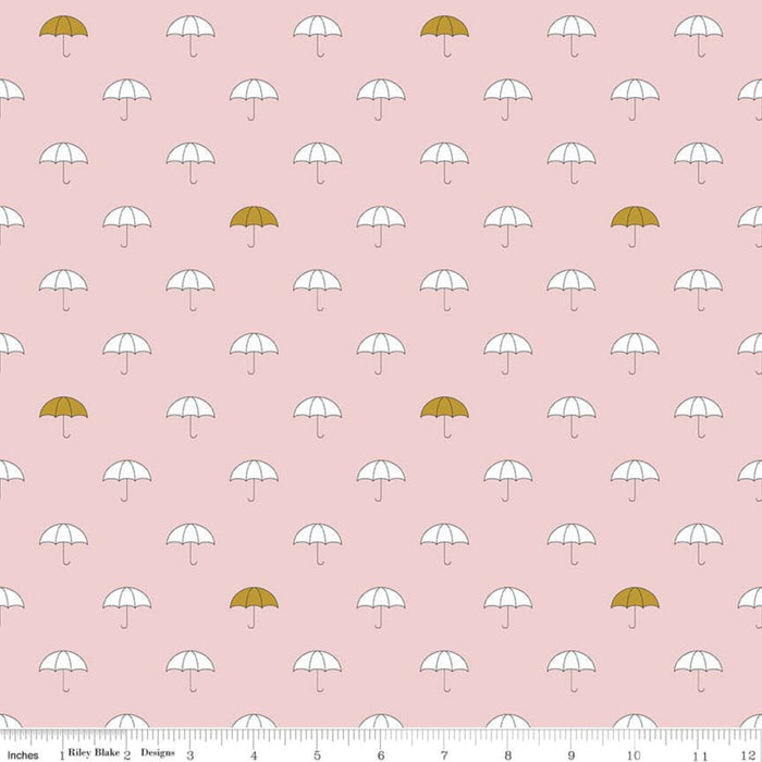 When Skies are Grey SC5600 PINK.Priced per 25cm.
