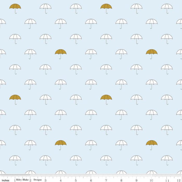 When Skies are Grey SC5600 BLUE.Priced per 25cm.