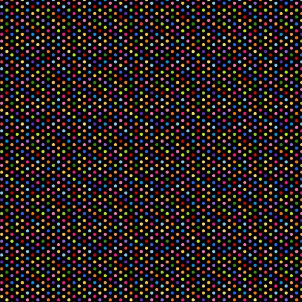 Northcott Color Play 24912 99 Black Small Multi Size Dots.Priced per 25cm.