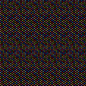 Northcott Color Play 24912 99 Black Small Multi Size Dots.Priced per 25cm.