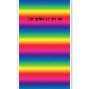 Northcott Color Play DP24910 100 Blury Rainbow Stripe.Priced per 25cm.